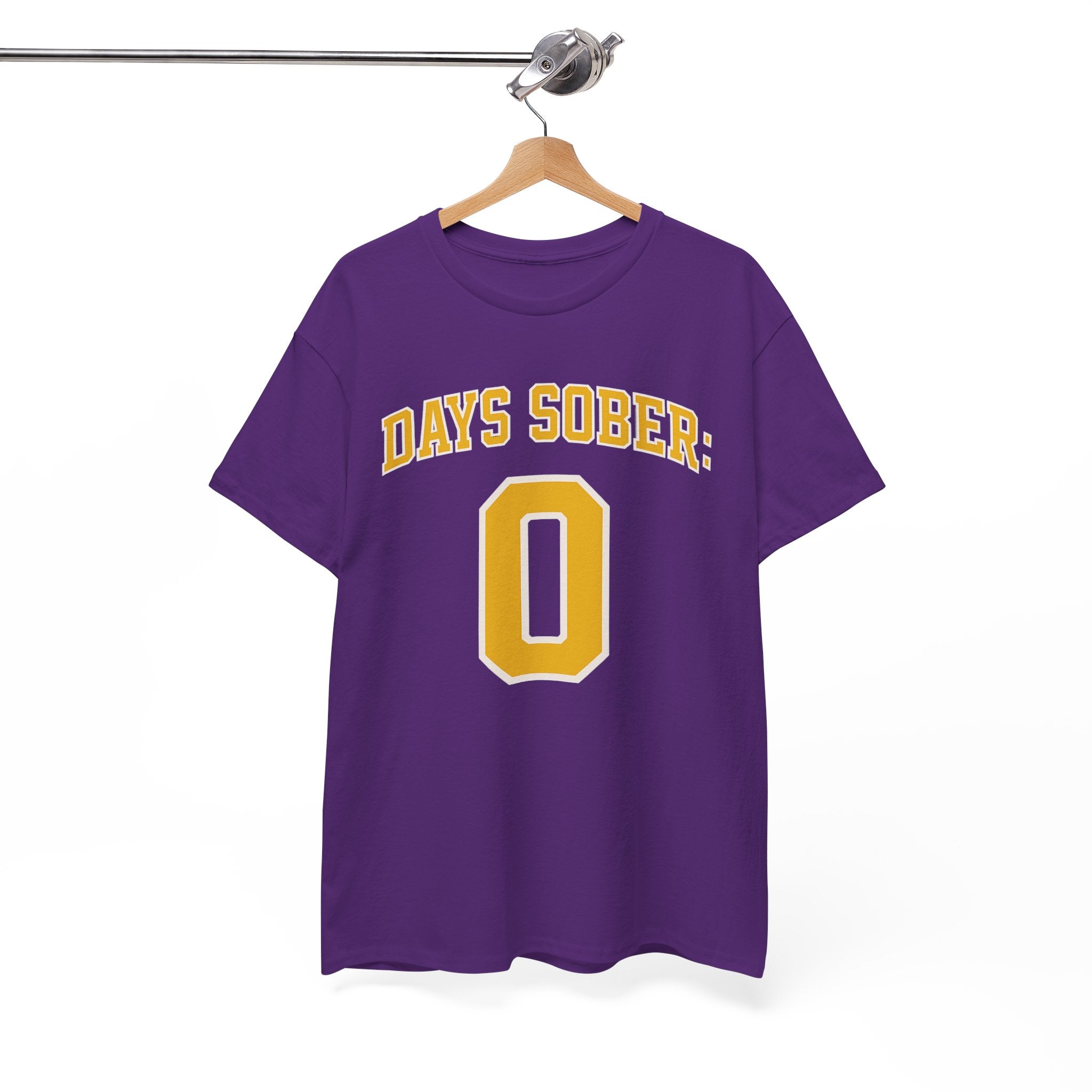Zero Days Sober 'NBA Edition' Tees
