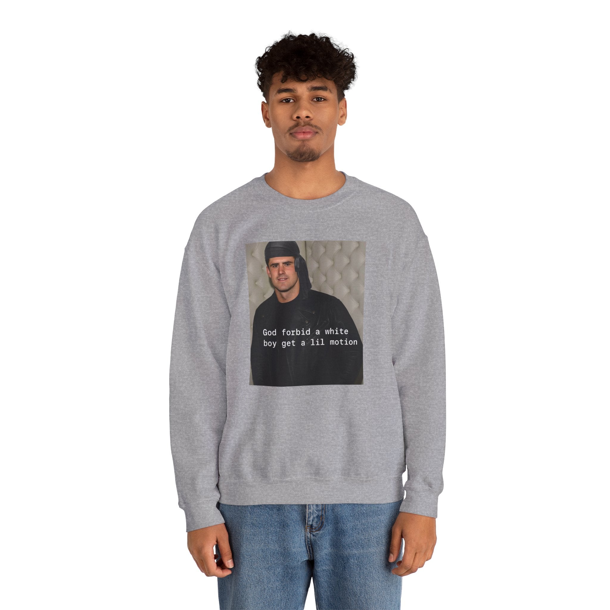 Daniel Jones 'White Boy' Crewneck