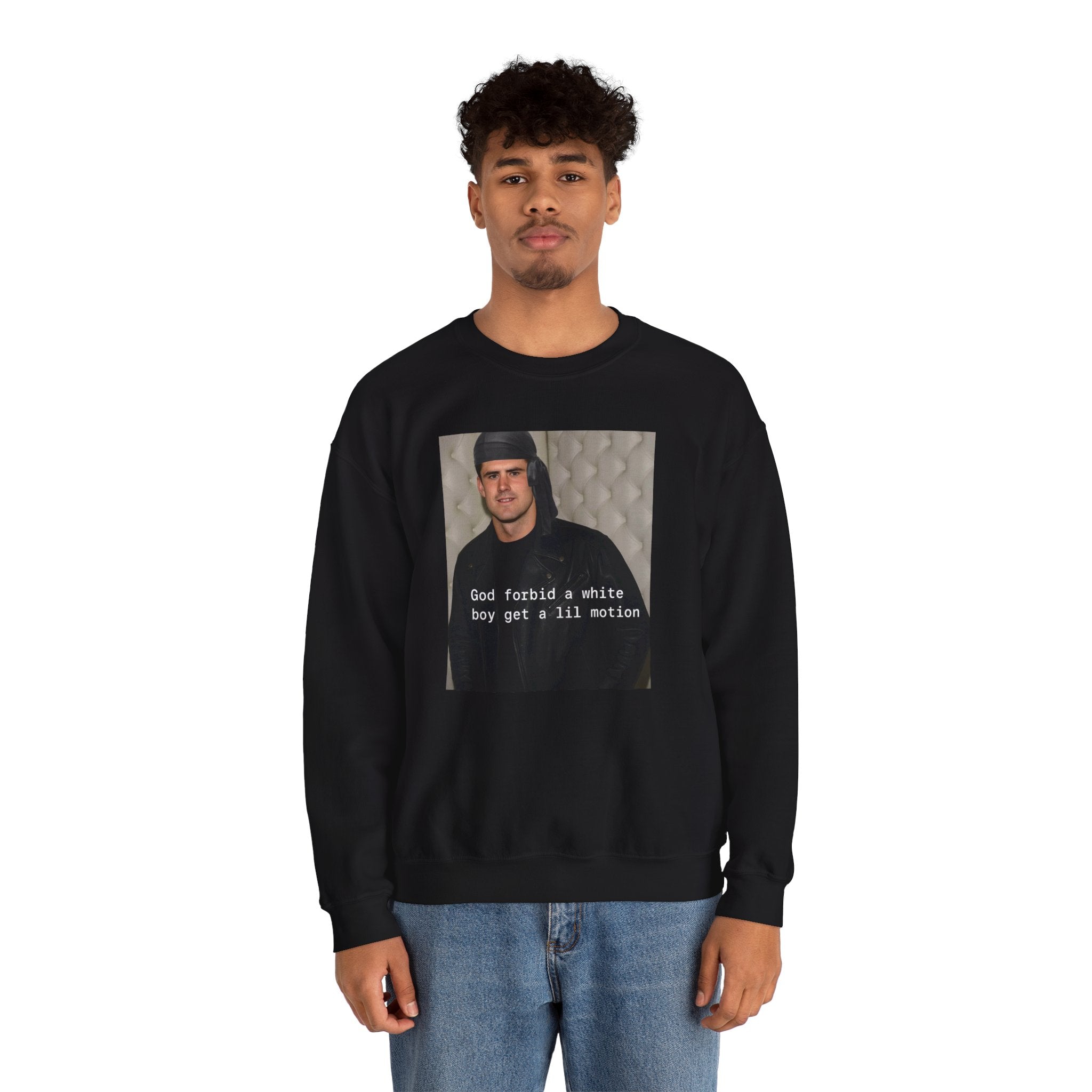 Daniel Jones 'White Boy' Crewneck