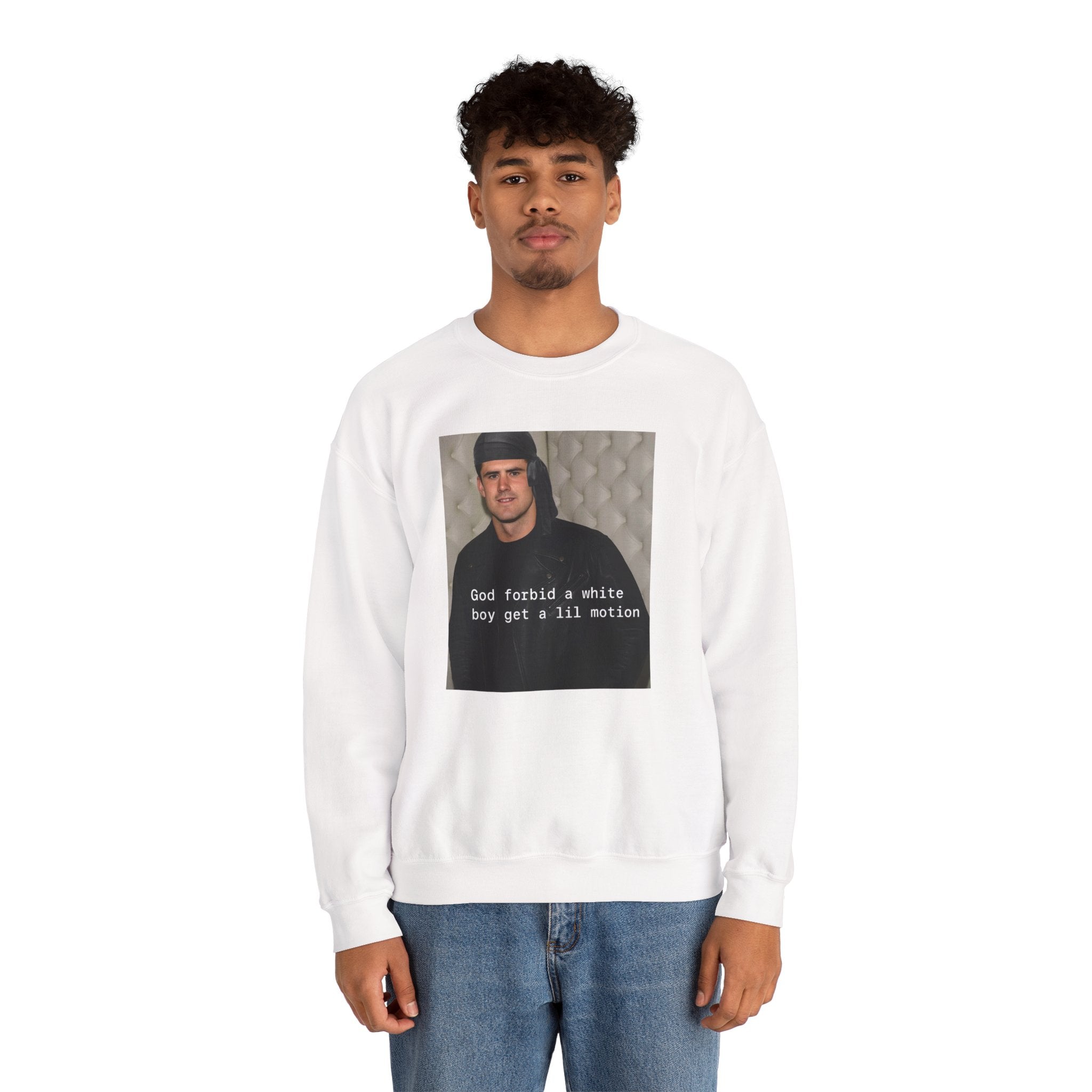 Daniel Jones 'White Boy' Crewneck